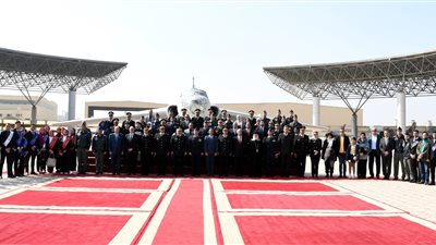 القوات المسلحة تنظم احتفالية بمتحف القوات الجوية لقادة وضباط هيئة الشرطة وعدد من أسر الشهداء