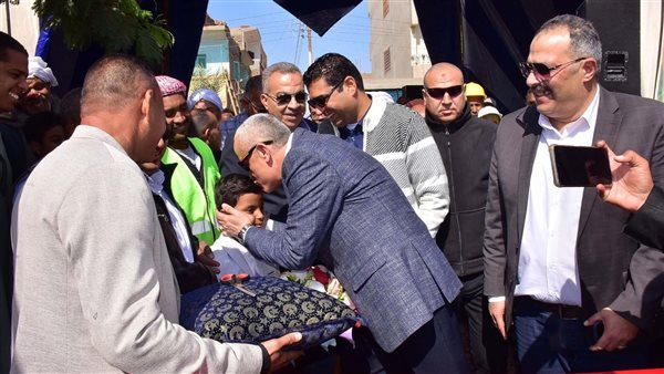 افتتاح محطة الصرف