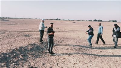 بدء أعمال الحفائر الأثرية بمنطقتي جبل الطير وكوم النمرود بالمنيا | صور 