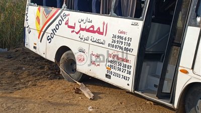 إصابة 5 أشخاص في حادث انقلاب أوتوبيس بالشرقية 