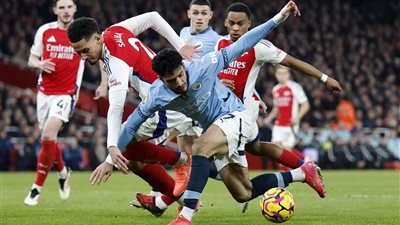 نتيجة مباراة أرسنال ومانشستر سيتي بالدوري الإنجليزي.. الجانرز يكتسح بخماسية