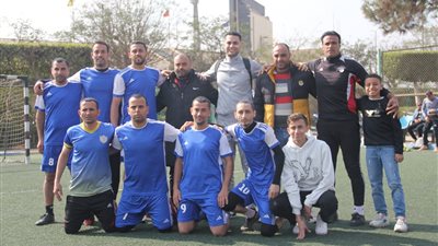 تأهل فريق الأوقاف الخماسي لكرة القدم لنهائي دوري المصالح الحكومية