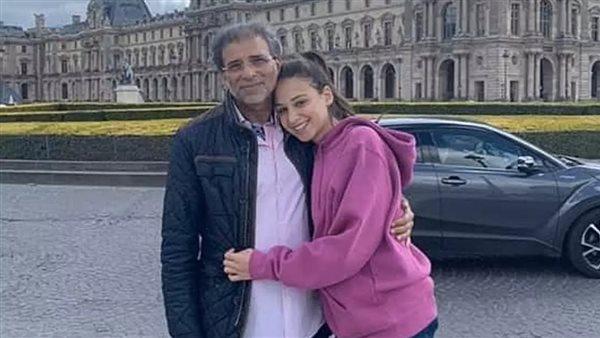 خالد يوسف وابنته