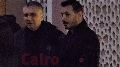 عمرو الليثي والسقا وماجدة زكي وبوسي شلبي أبرز الحضور في عزاء شقيق مصطفى شعبان | بث مباشر