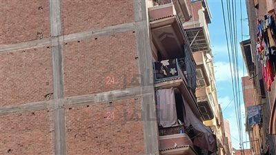 انتداب لجنة المنشآت الآيلة للسقوط لمعاينة عقار المحلة المائل 