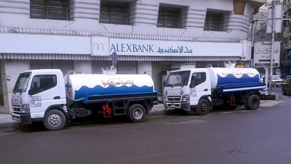 نشر سيارات شفط المياه