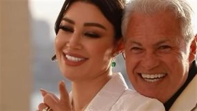 لقطات جديدة لـ أروى جودة مع زوجها رجل الأعمال الإيطالي