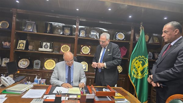 محافظ القليوبية يعتمد