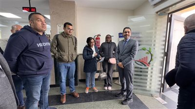 وفد كيني يزور مدينة العبور الجديدة للاطلاع على تجربة سكن لكل المصريين 