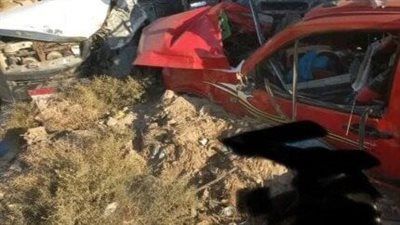بعد مصرع 9 أشخاص.. القبض على سائقي سيارتي النقل المتسببين في حادث المنيا | بث مباشر