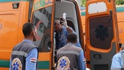 إصابة 11 شخصًا في انقلاب ميكروباص على صحراوي المنيا | بث مباشر