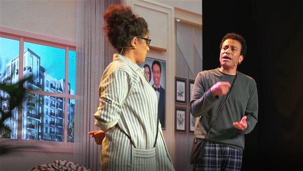 سامح حسين خلال العرض