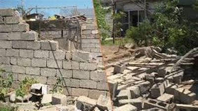 مصرع وإصابة 3 أطفال أشقاء إثر انهيار جدار عليهم في سوهاج