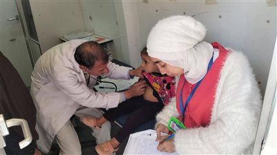 قافلة طبية مجانية بقرية الزعفرانة وعرب عايش بالبحر الأحمر ضمن مبادرة حياة كريمة| صور