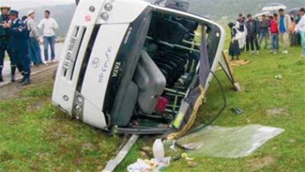 انقلاب حافلة في المكسيك