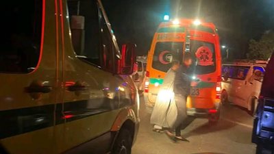 ننشر أسماء مصابي حادث تصادم 3 سيارات في قنا