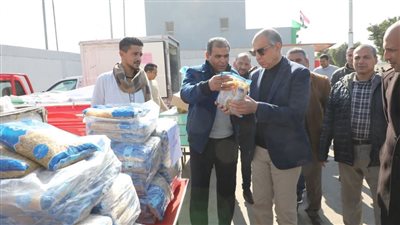 محافظ المنيا يشهد إطلاق قافلة متنقلة لبيع السلع الغذائية بتخفيضات أكثر من 30% بقرية المعصرة بملوي
