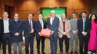 وفد رفيع المستوى من جامعات الصين يصل المنوفية للمشاركة في مؤتمر معهد الكبد
