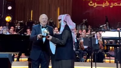 عمر خيرت يشكر الرياض بعد تكريمه: لن أنسى هذا التكريم في حياتي.. وتحيا مصر والسعودية