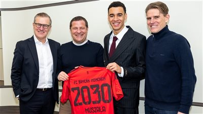 رسميًا.. بايرن ميونخ يعلن تجديد عقد جمال موسيالا حتى 2030