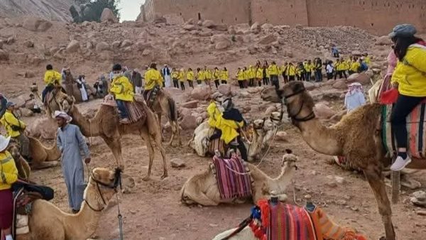 إقبال السائحين على