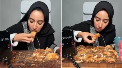 رنا مطر صانعة تحديات الطعام تتصدر التريند بعد تعرضها لموقف محرج.. ما القصة؟ 