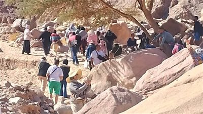 734 سائحا لزيارة المقدسات الدينية بسانت كاترين اليوم