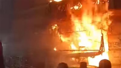 السيطرة على حريق نشب في محمصة بالعجمي