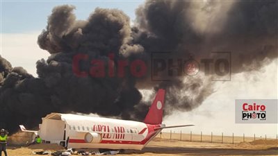 نجاح تجربة محاكاة للتعامل مع انحراف طائرة خلال هبوطها بمطار مرسى علم| صور