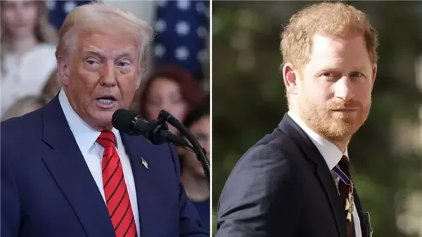 الأمير هاري وترامب