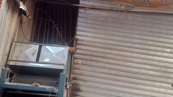 جانب من الحريق