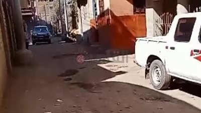 جهات التحقيق تعاين منزل خط الصعيد بعد مقتله