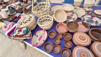 وحدة أيادي مصر بالفيوم تنظم معرضين للحرف اليدوية والتراثية 