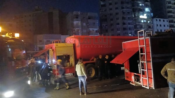 حريق بمخازن الزيادي