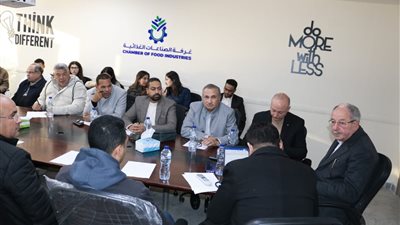 غرفة الصناعات الغذائية تناقش مستجدات قطاع صناعة السكر والحلوى والشيكولاتة 