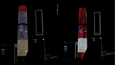 مصر وتركيا تحتفلان بالذكرى المئوية للعلاقات الدبلوماسية بينهما بعروض ضوئية في القاهرة وأنقرة |صور