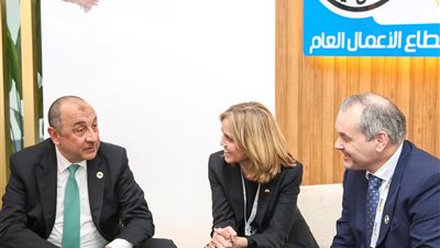 وزير قطاع الأعمال يلتقي رئيس شركة هوج النرويجية للتعاون في مجال وحدات الطاقة 