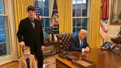 هل نجل إيلون ماسك له علاقة بتغيير دونالد ترامب لمكتب البيت الأبيض؟