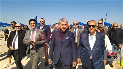 يضم 900 غرفة.. وزير السياحة وكامل أبو علي يفتتحان فندق الباتروس مكادي بالغردقة| صور