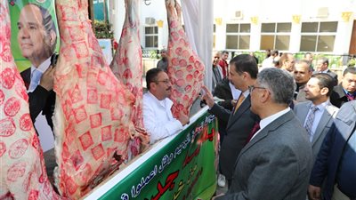 الفراخ بـ120 جنيهًا واللحمة بـ280.. الزراعة تفتتح معرضين للسلع الغذائية قبل رمضان