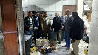 ضبط 117 مخالفة خلال حملات تفتيشية على أسواق ومخابز المنيا