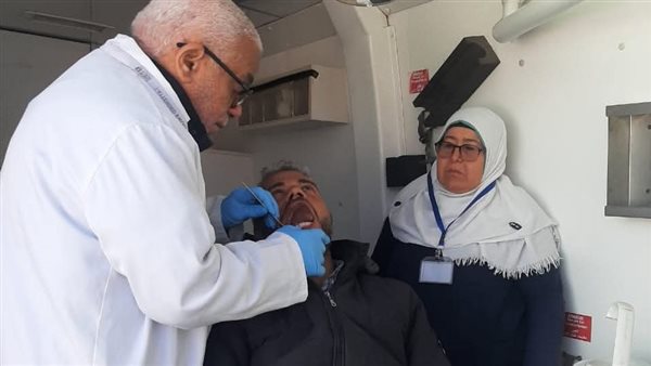 جانب من القوافل الطبية