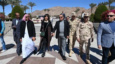 في احتفالاتها بالعيد القومي.. محافظ جنوب سيناء يتفقد مستشفى طابا 