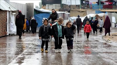 مفوضية حقوق الإنسان: وفاة 7 رضع بسبب البرد في غزة