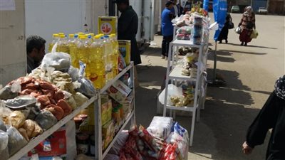  محافظة القاهرة تفتتح سوق اليوم الواحد بشارع النيل بحي السلام أول