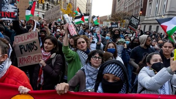 مظاهرات جامعة كولومبيا