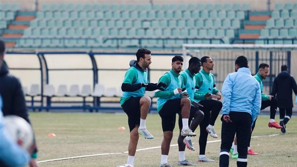 جانب من تدريبات المصري