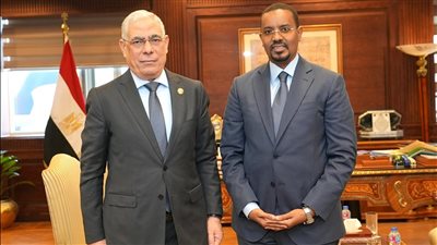 النائب العام يستقبل وزير الدولة للعدل والشؤون الدستورية الصومالي لبحث سبل التعاون القضائي