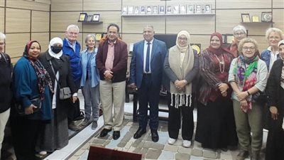 وفد ألماني يزور جامعة الأزهر ويشيد بجهودها في إرساء دعائم السلام واحتضانها الطلاب الوافدين