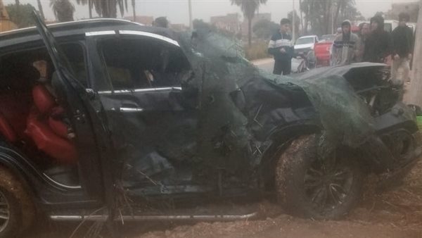 السيارة المتضررة